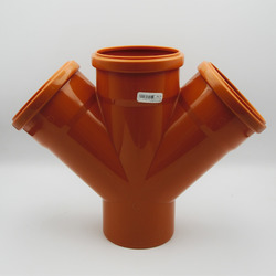 Крестовина канализационная 110 мм (наружная) РТП