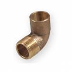 Колено медное 90° РН
