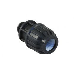 Муфта с наружной резьбой HEISSKRAFT (для труб ПНД)